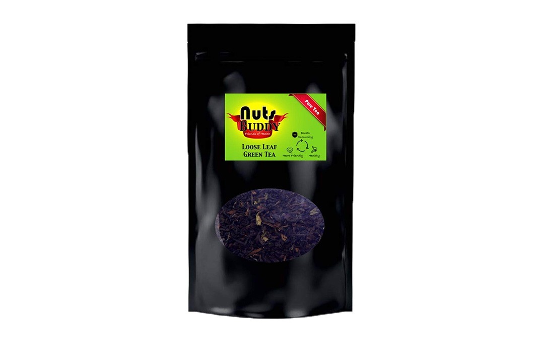 Nuts Buddy Loose Leaf Green Tea    Pack  500 grams